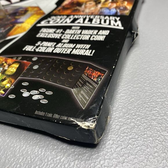 STAR WARS 30th Anniversary Coin Album w/ Darth Vader Exclusive Collectors Coin - Picture 7 of 10